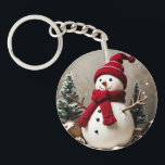 Vintage Christmas - Acrylic Circular Keychain<br><div class="desc">Vintage Christmas - Acrylic Circular Keychain
Design 02
A perfect little gift!</div>