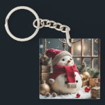 Vintage Christmas - Acrylic Keychain<br><div class="desc">Vintage Christmas - Acrylic Keychain
Design 01
A perfect little gift!</div>