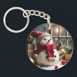Vintage Christmas - Acrylic Keychain<br><div class="desc">Vintage Christmas - Acrylic Keychain
Design 01
A perfect little gift!</div>