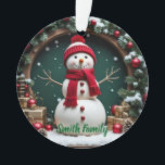 Vintage Christmas - Acrylic Ornament<br><div class="desc">Vintage Christmas - Acrylic Ornament
Design 04
A perfect little gift!</div>