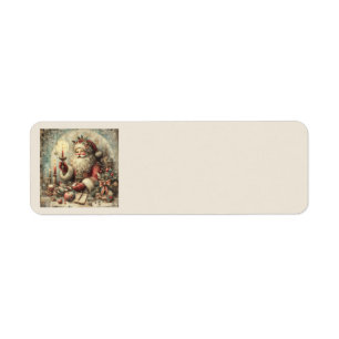Vintage Christmas Address Labels
