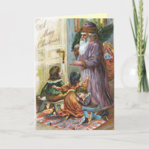 Vintage Christmas Angel Card