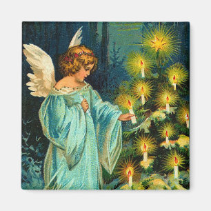 Vintage Christmas Angel Magnet