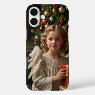 Vintage Christmas Angel Nostalgic Holiday Gift iPhone 16 Plus Case