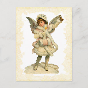 Vintage Christmas Angel Postcard