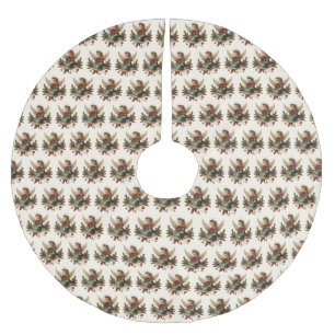 Vintage Christmas Angel Tree Skirt