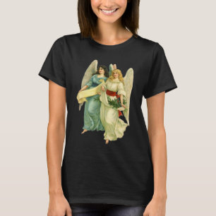 Vintage Christmas, Angelic Victorian Angels T-Shirt