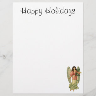 Vintage Christmas, Antique Victorian Angel