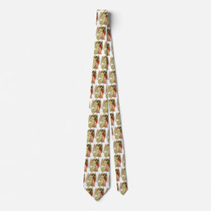 Vintage Christmas, Antique Victorian Angel Die Cut Tie