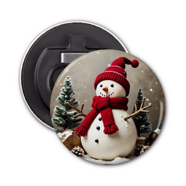 Vintage Christmas - Bottle Opener (Front)