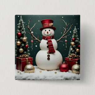 Vintage Christmas - Button
