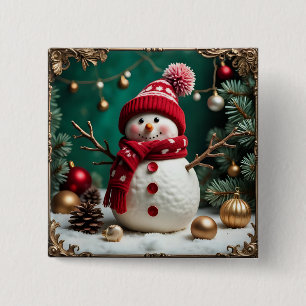 Vintage Christmas - Button