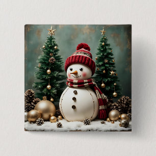 Vintage Christmas - Button