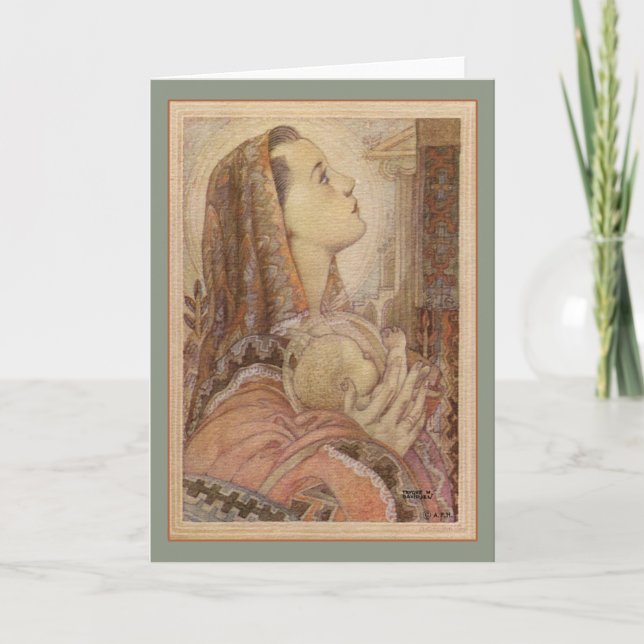 Vintage Christmas Card (Front)