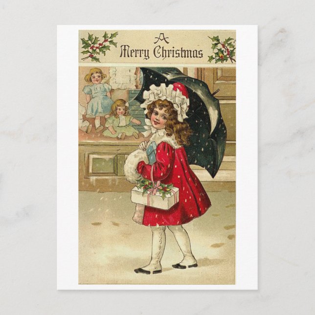 Vintage Christmas Card (Front)