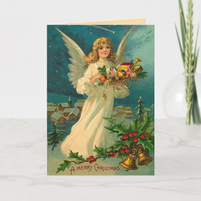 Vintage Christmas Card (Front)