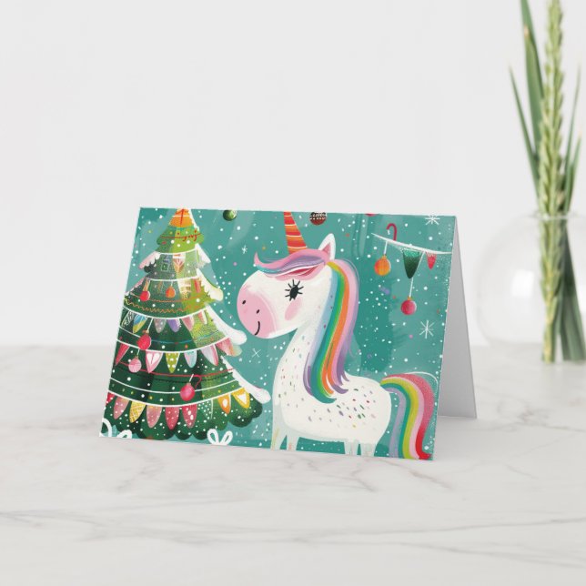 Vintage Christmas Card (Front)