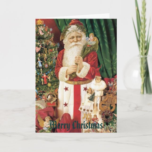 Vintage Christmas Card (Front)