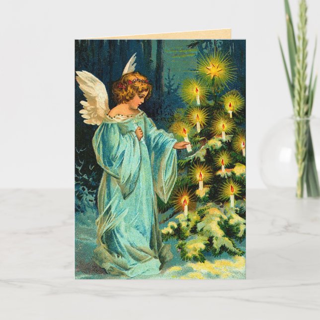 Vintage Christmas Card (Front)