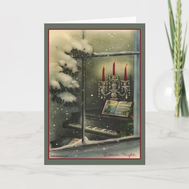 Vintage Christmas Card (Front)