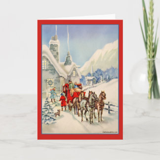 Vintage Christmas Card