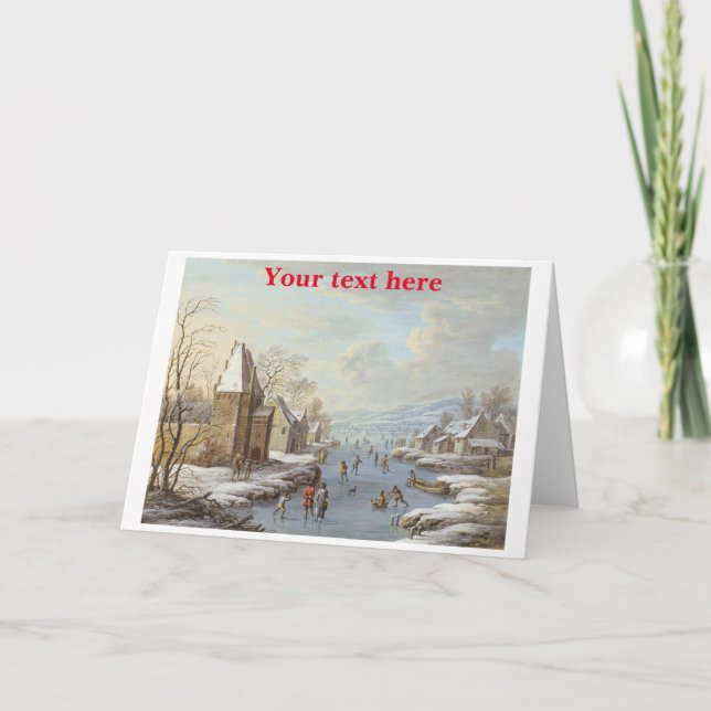 Vintage Christmas card (Front)