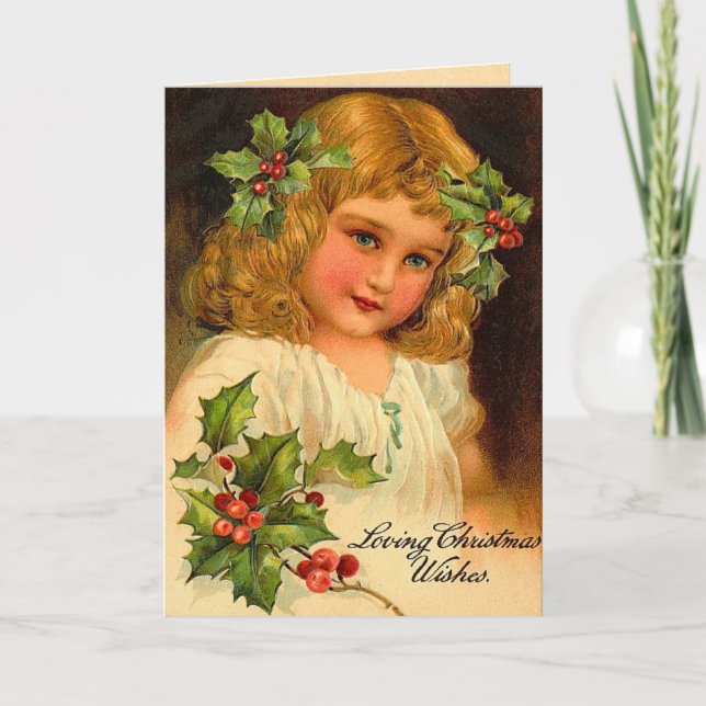 Vintage Christmas Card (Front)