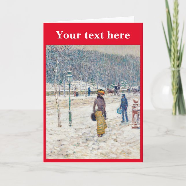 Vintage Christmas card (Front)