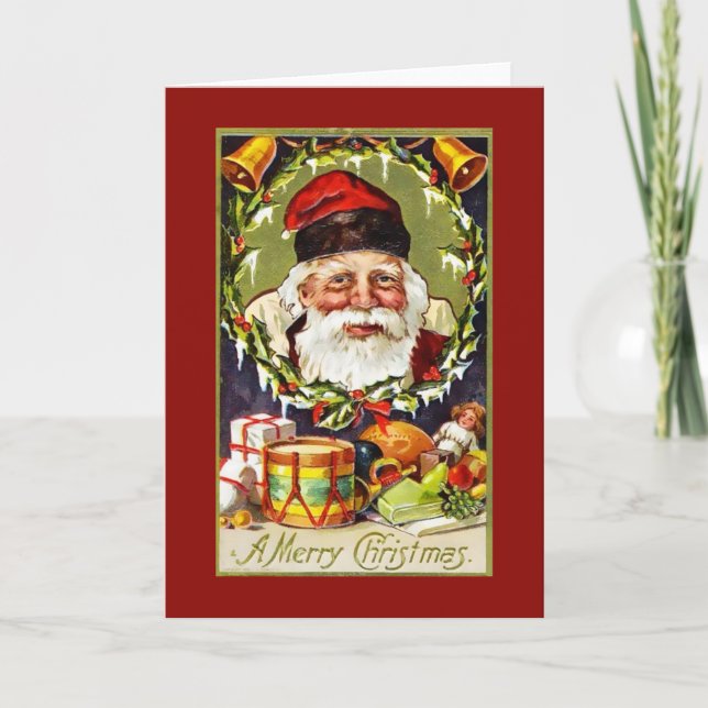 Vintage Christmas Card (Front)