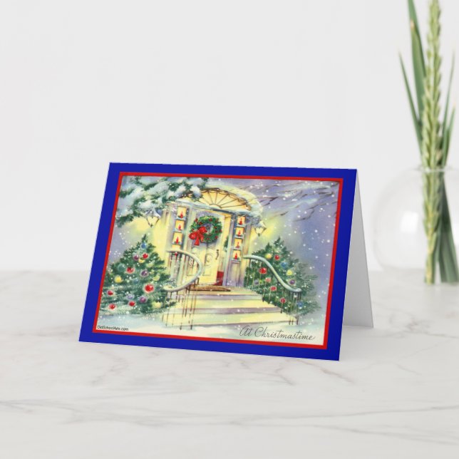 Vintage Christmas Card (Front)