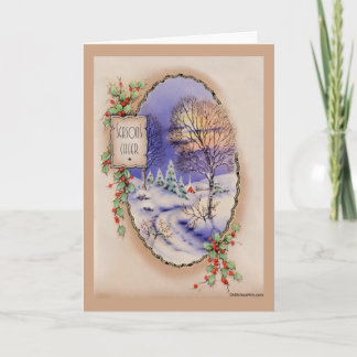 Vintage Christmas Card