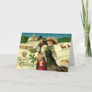 Vintage Christmas card