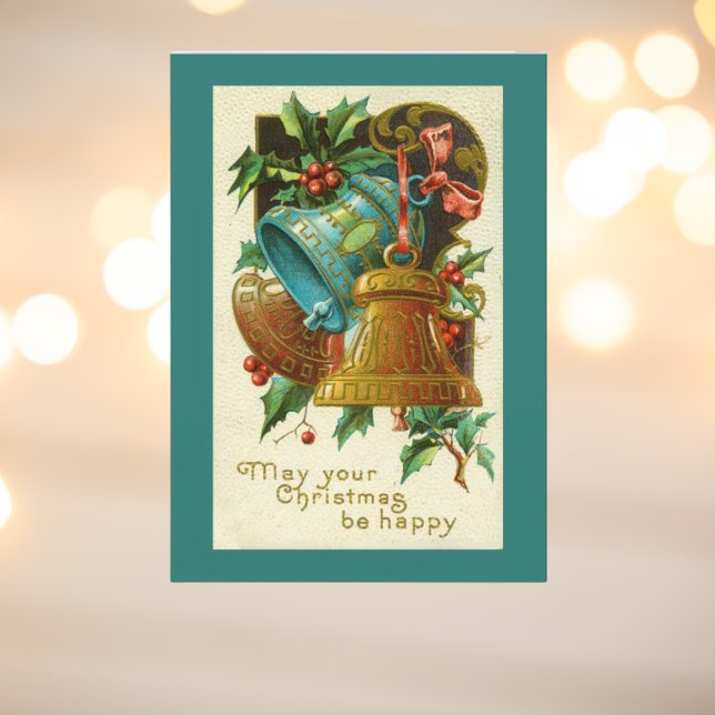 Vintage Christmas Card | christmas bells (Vintage Christmas Card | christmas bells
)