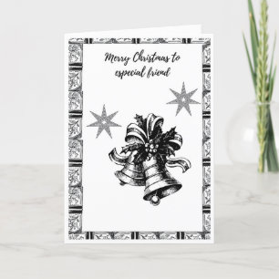 “Vintage Christmas Card for Special Friend 