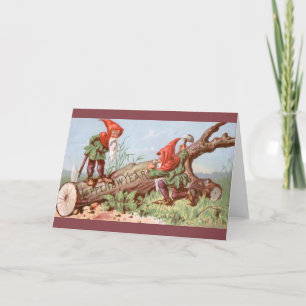 Vintage Christmas Card   Happy New Year 