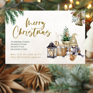 Vintage Christmas Card: Nostalgic Holiday Greeting Card