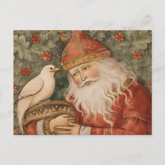 Vintage Christmas Card | Vintage Santa postcard