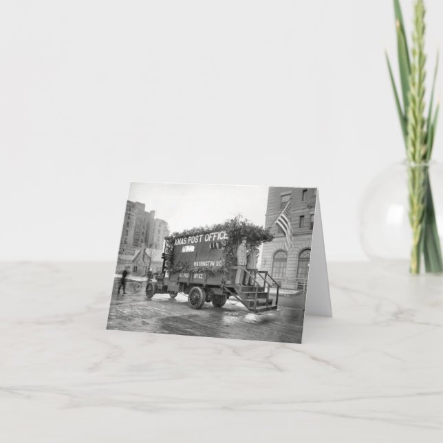 Vintage Christmas Card WASHINGTON DC POST 1919 (Front)