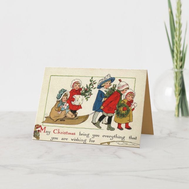 Vintage Christmas Cards (Front)