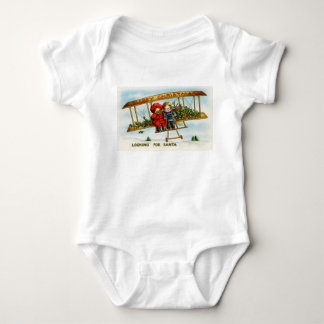 Vintage Christmas Children Looking For Santa Baby Bodysuit