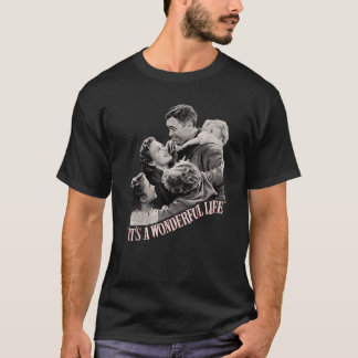 Vintage Christmas Classic It s a Wonderful Life T-Shirt