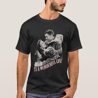 Vintage Christmas Classic It'S A Wonderful Life T-Shirt