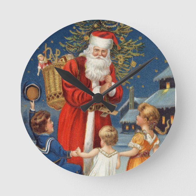 vintage christmas clock (Front)