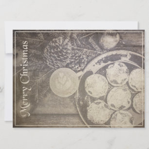 Vintage Christmas Coffee & Cookies