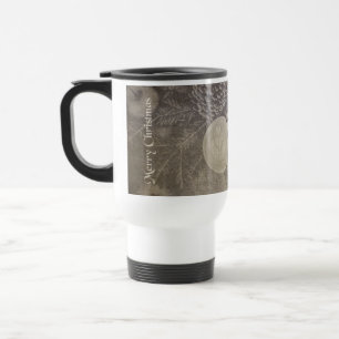 Vintage Christmas Coffee & Cookies Travel Mug