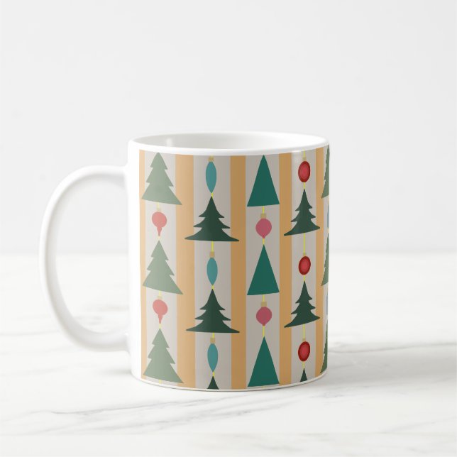 Vintage Christmas Coffee Mug (Left)
