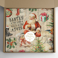 Vintage Christmas Collage Decoupage