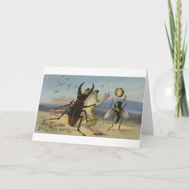 Vintage - Christmas Dance of Joy, Card (Front)