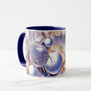 Vintage Christmas Decorations Mug
