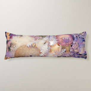 Vintage Christmas Decorations Ornaments   Body Cushion